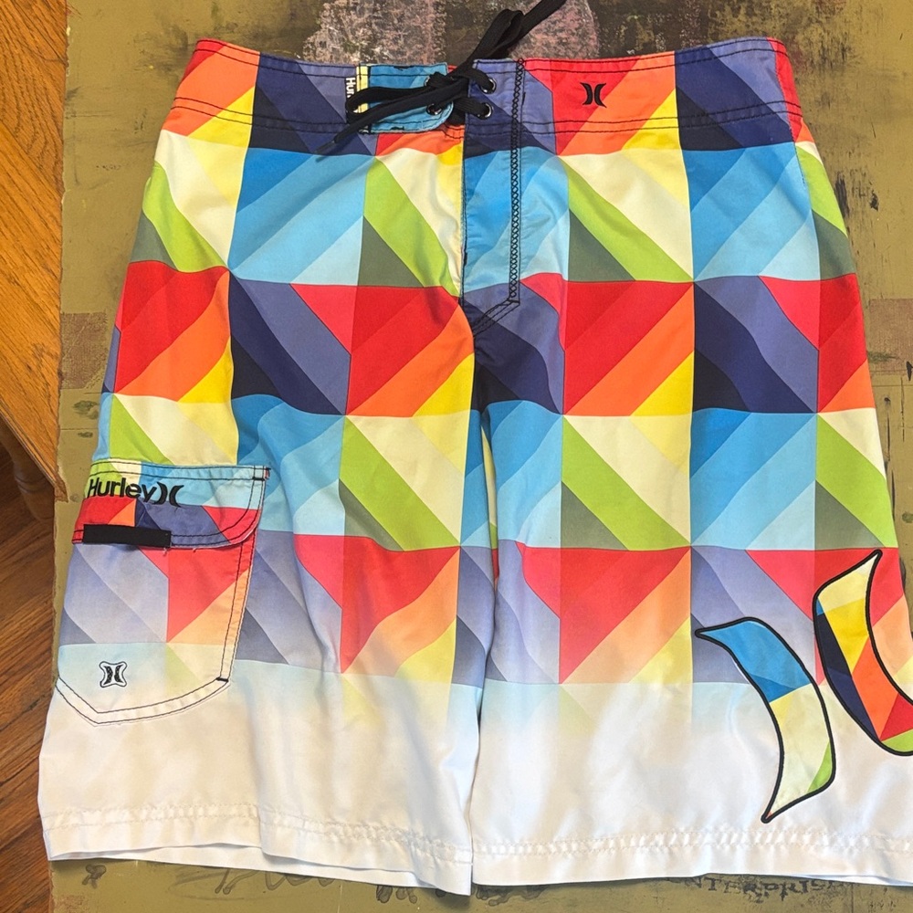 Hurley Vibrant Multicolor Board Shorts